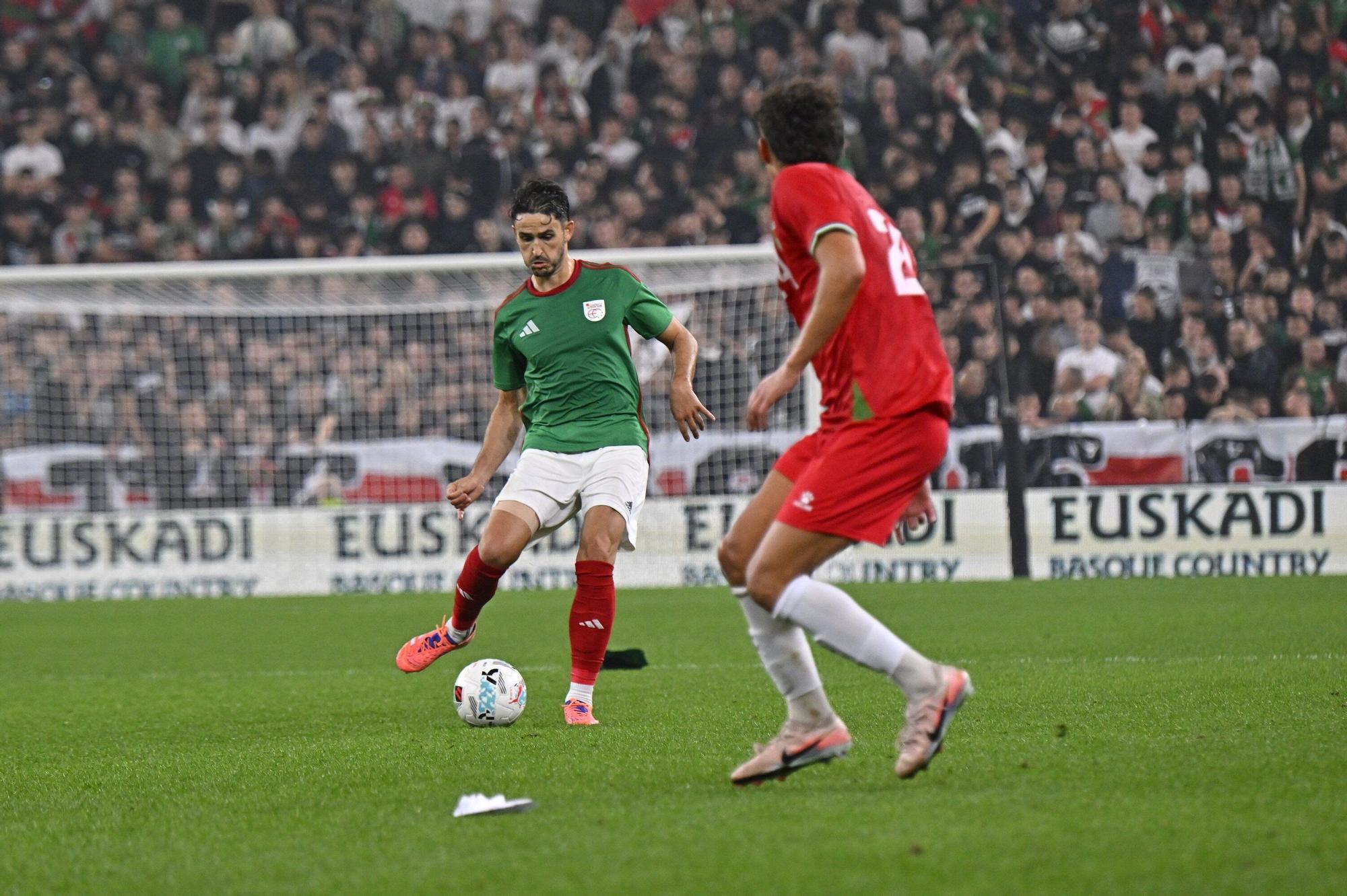 Las imágenes del Euskal Selekzioa - Palestina