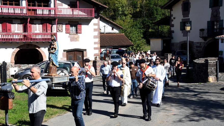 Gartzain pone fin con ‘la Pilarica’ al recorrido de las fiestas en Baztan
