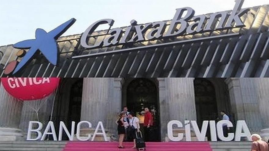 La Caixa y Banca Cívica deciden su fusión.