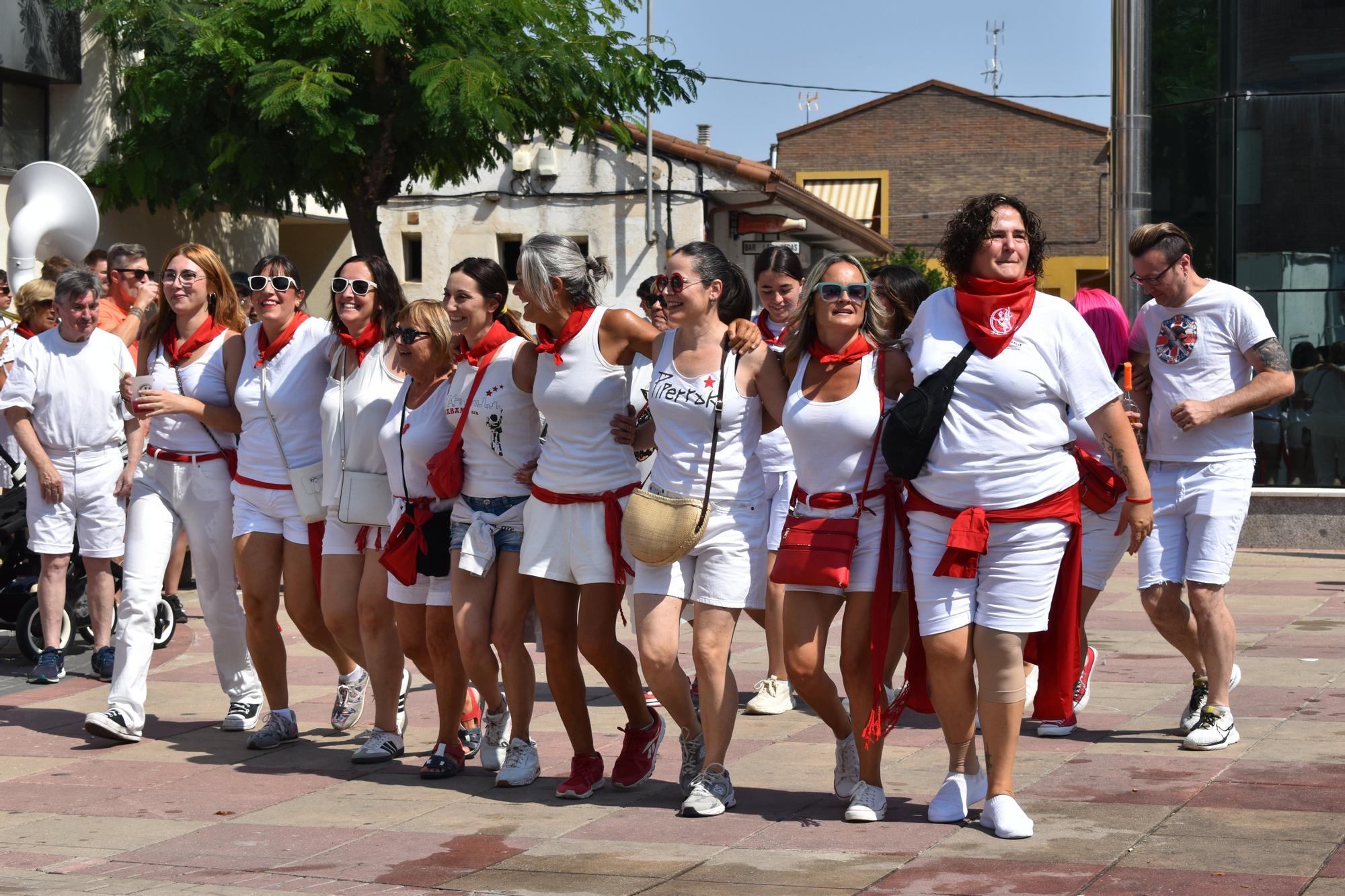 Fotos del chupinazo de Sartaguda
