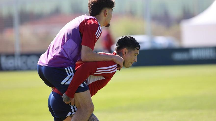 Entrenamiento de Osasuna del 18 de abril