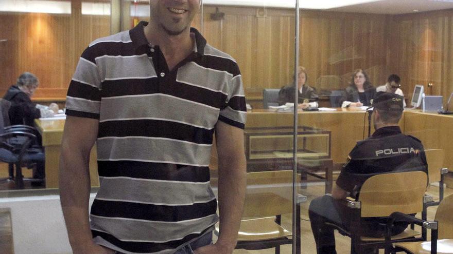 Garikoitz Aspiazu, en uno de los juicios a los que se ha enfrentado.