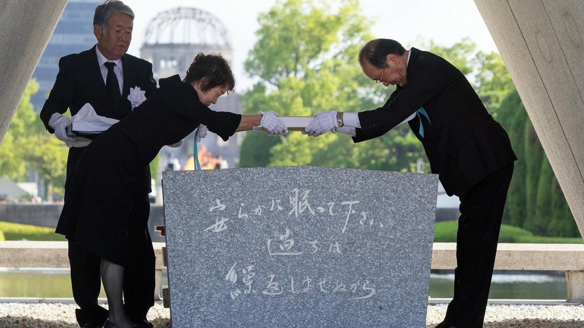 Japoniak Hiroshimako bonbardaketa atomikoaren 80. urteurrena ospatzen ari da.