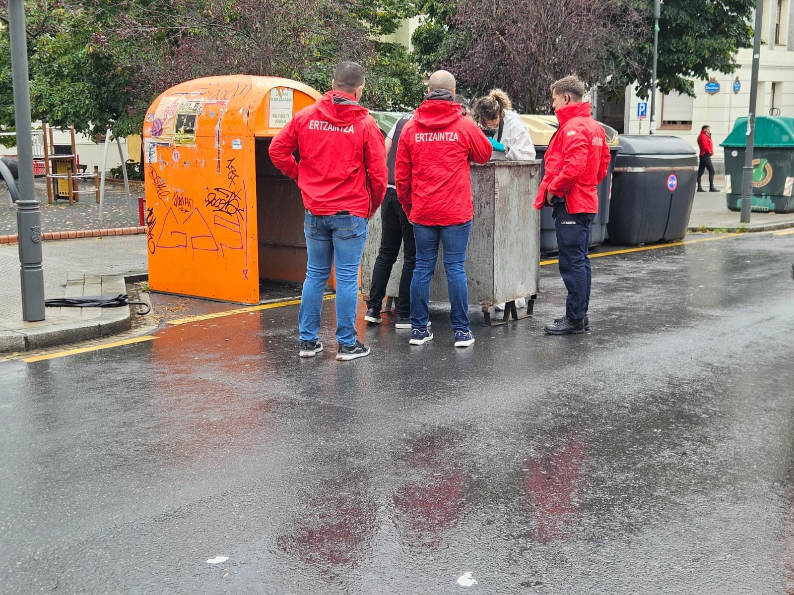En imágenes: Matan a una persona con arma blanca en Bilbao