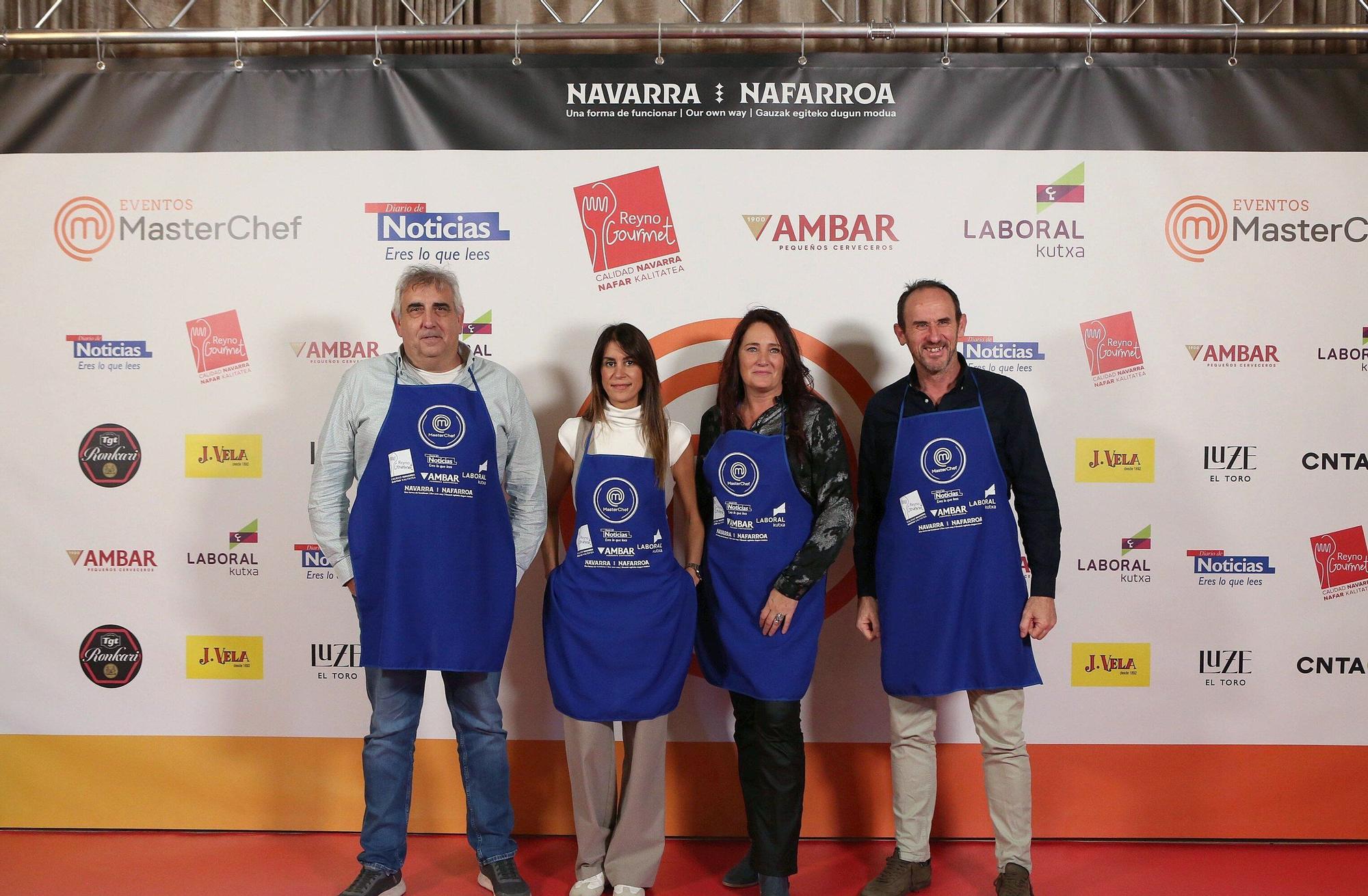 Los 20 equipos participantes en Eventos MasterChef Navarra