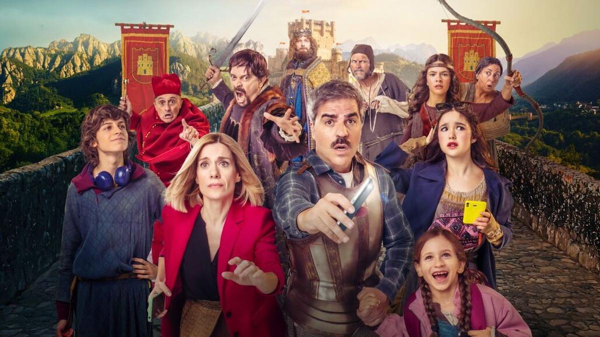 La película ‘Sin cobertura’ fue rodada en diferentes localizaciones de Bizkaia, entre ellas Otxandio.