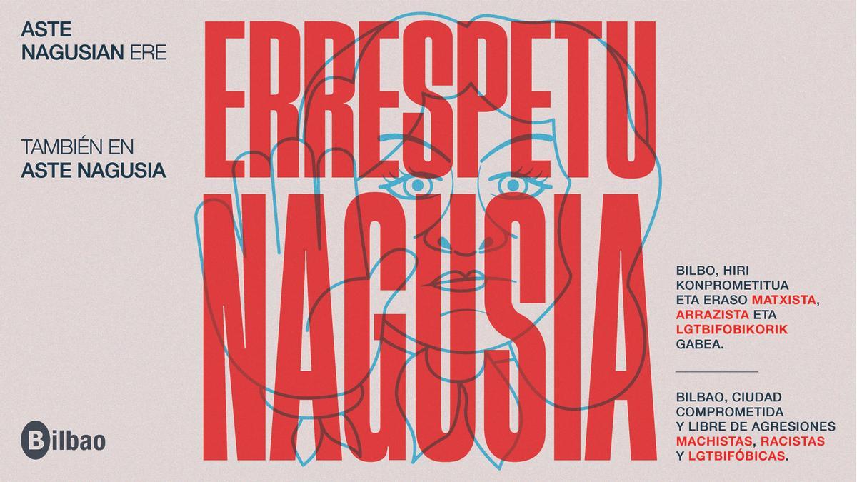 &#039;Errespetu Nagusia&#039; kanpainaren kartela.