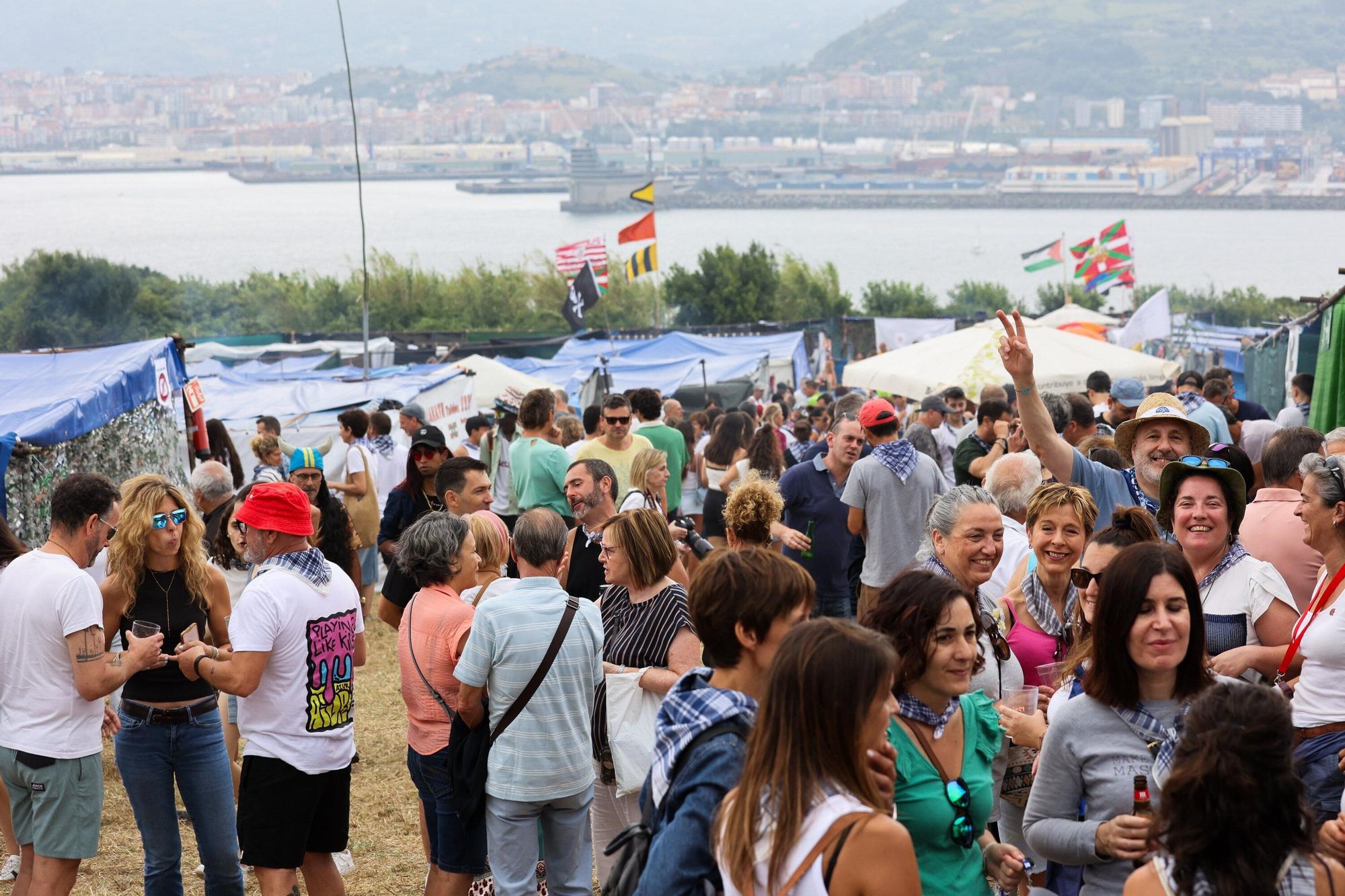 En imágenes: Getxo celebra sus Paellas de Aixerrota