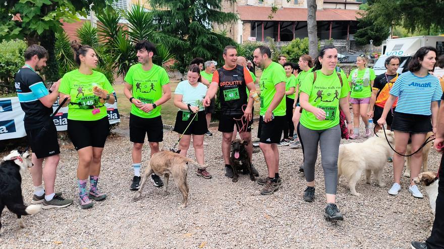 Más de 230 personas recorren Armañón en la Turtzioz Walk Run