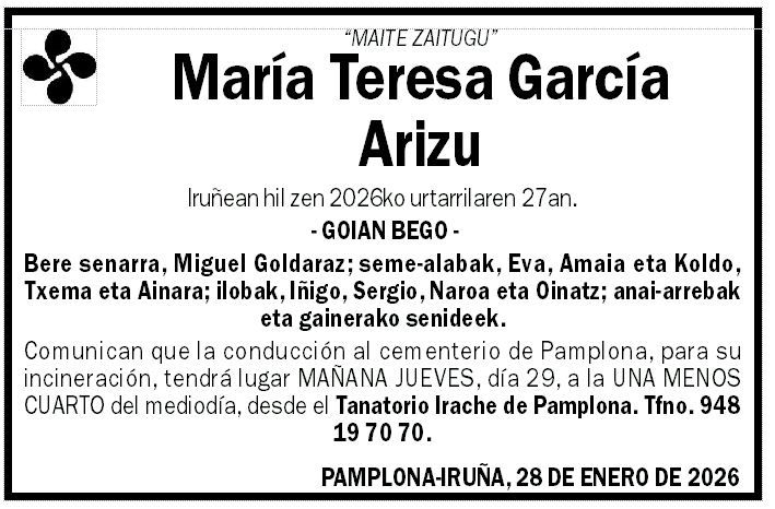María Teresa García Arizu