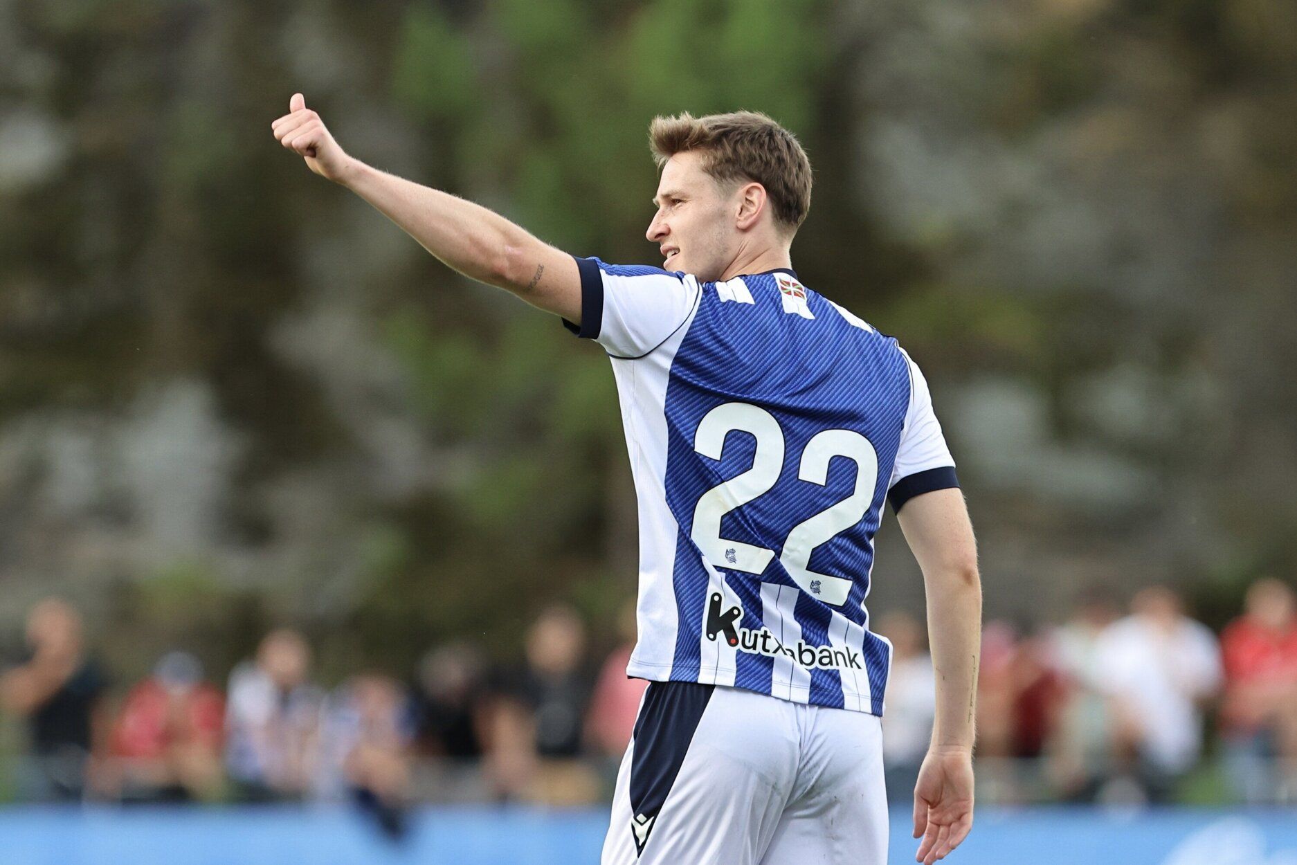 Real Sociedad-Osasuna: Zubieta disfruta del amistoso