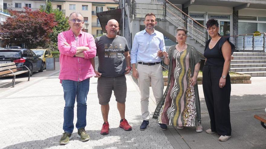 Los comerciantes de Lasarte-Oria estrenan sede