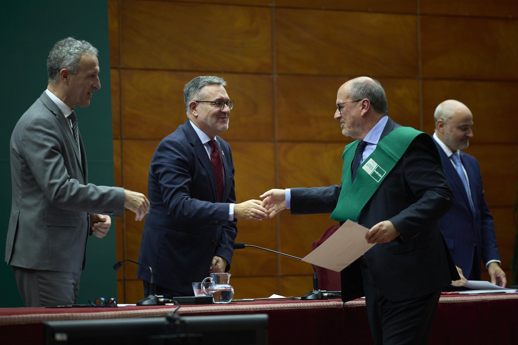 Acto de apertura del curso 2025 - 2026 en la UNED en Pamplona
