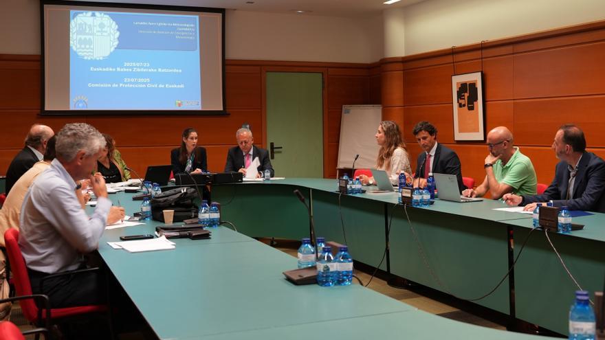La Comisión de Protección Civil de Euskadi da el visto bueno al Plan Foral de actuación ante incendios forestales de Álava
