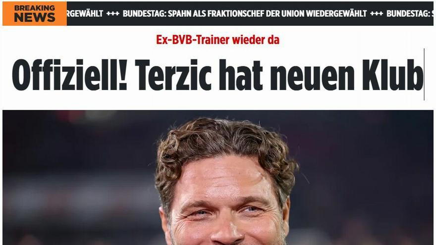 Así ven en Alemania la llegada de Terzic al Athletic: "Nuevo hogar con filosofía legendaria"