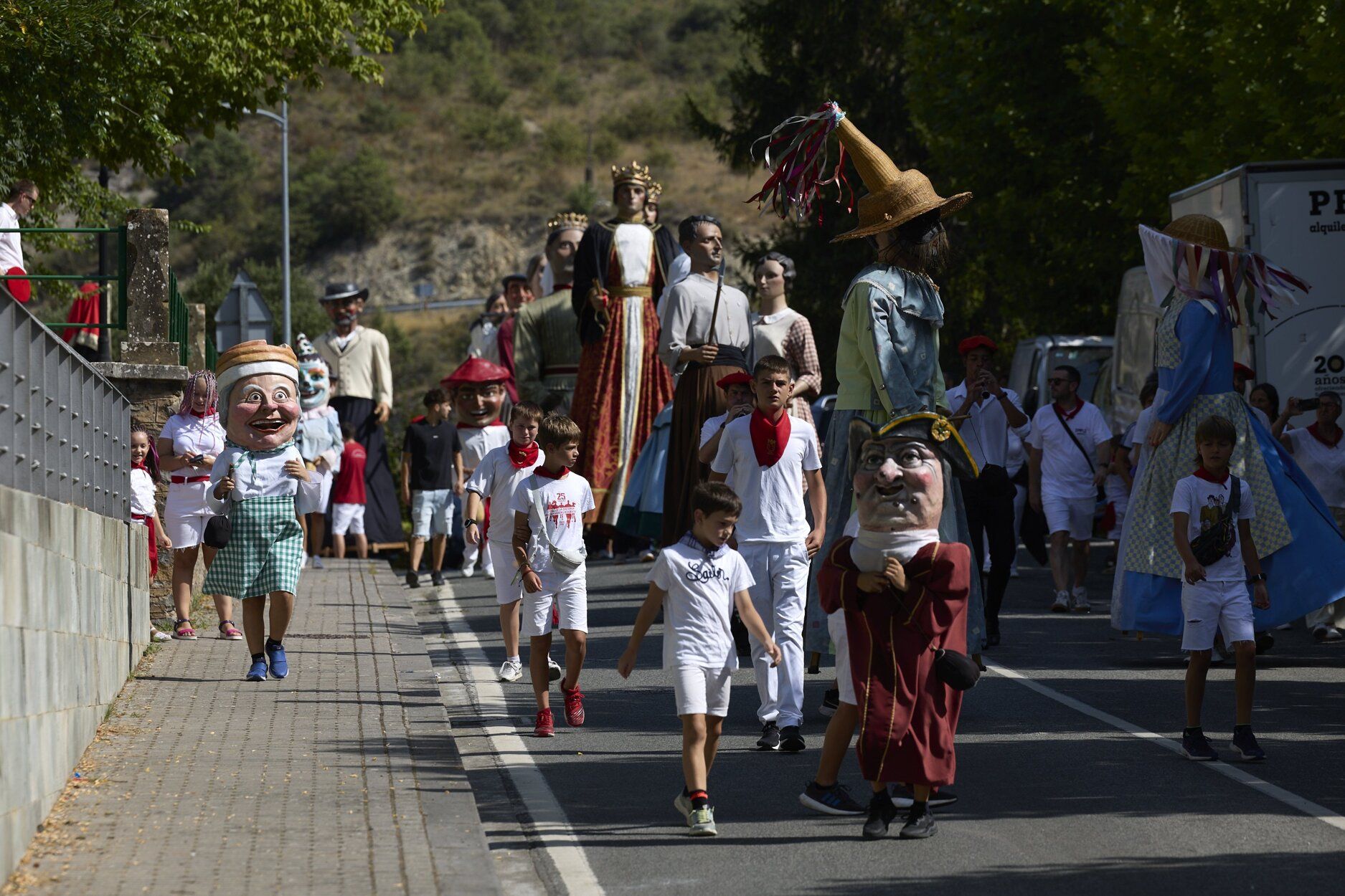 Fotos del  Día Grande de las fiestas de Aoiz