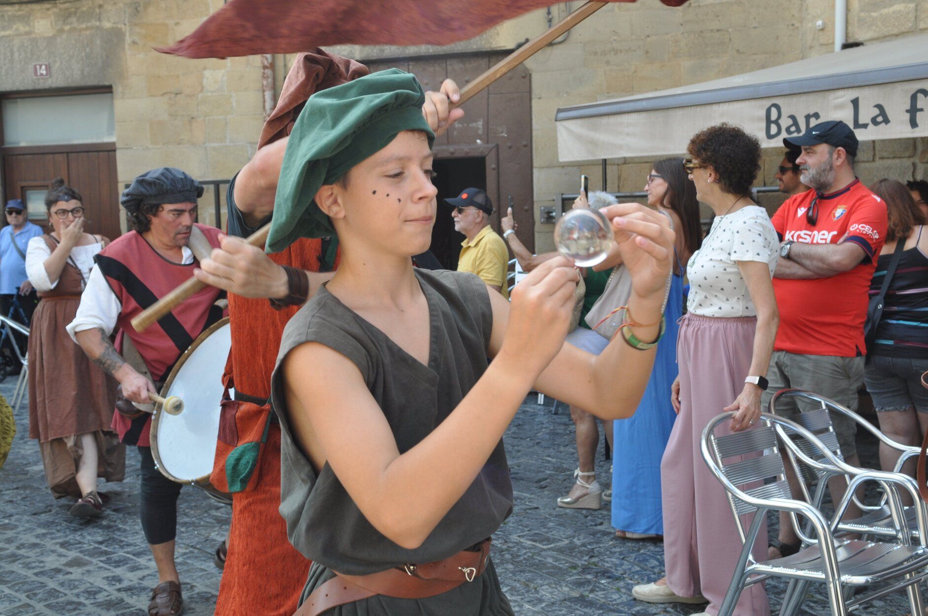 Fotos de las fiestas medievales de Olite