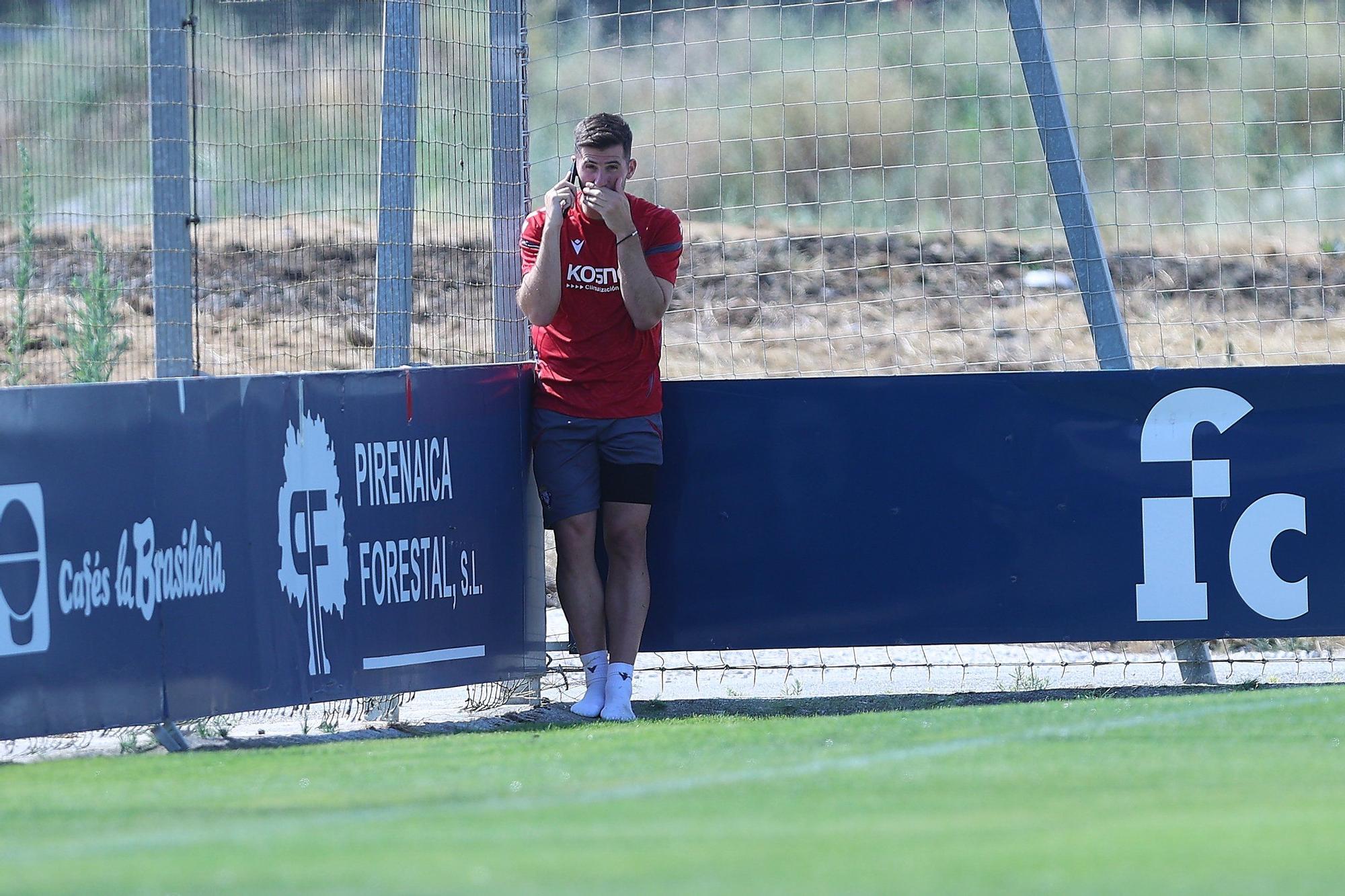 Entrenamiento de Osasuna (18/07/2025)
