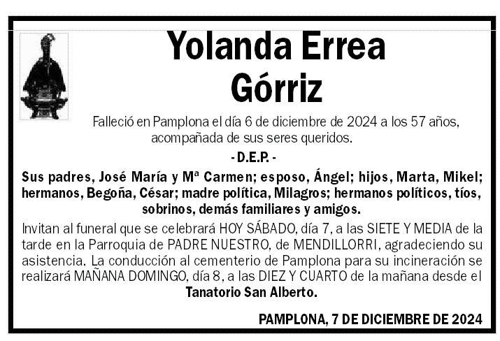 Yolanda Errea Górriz
