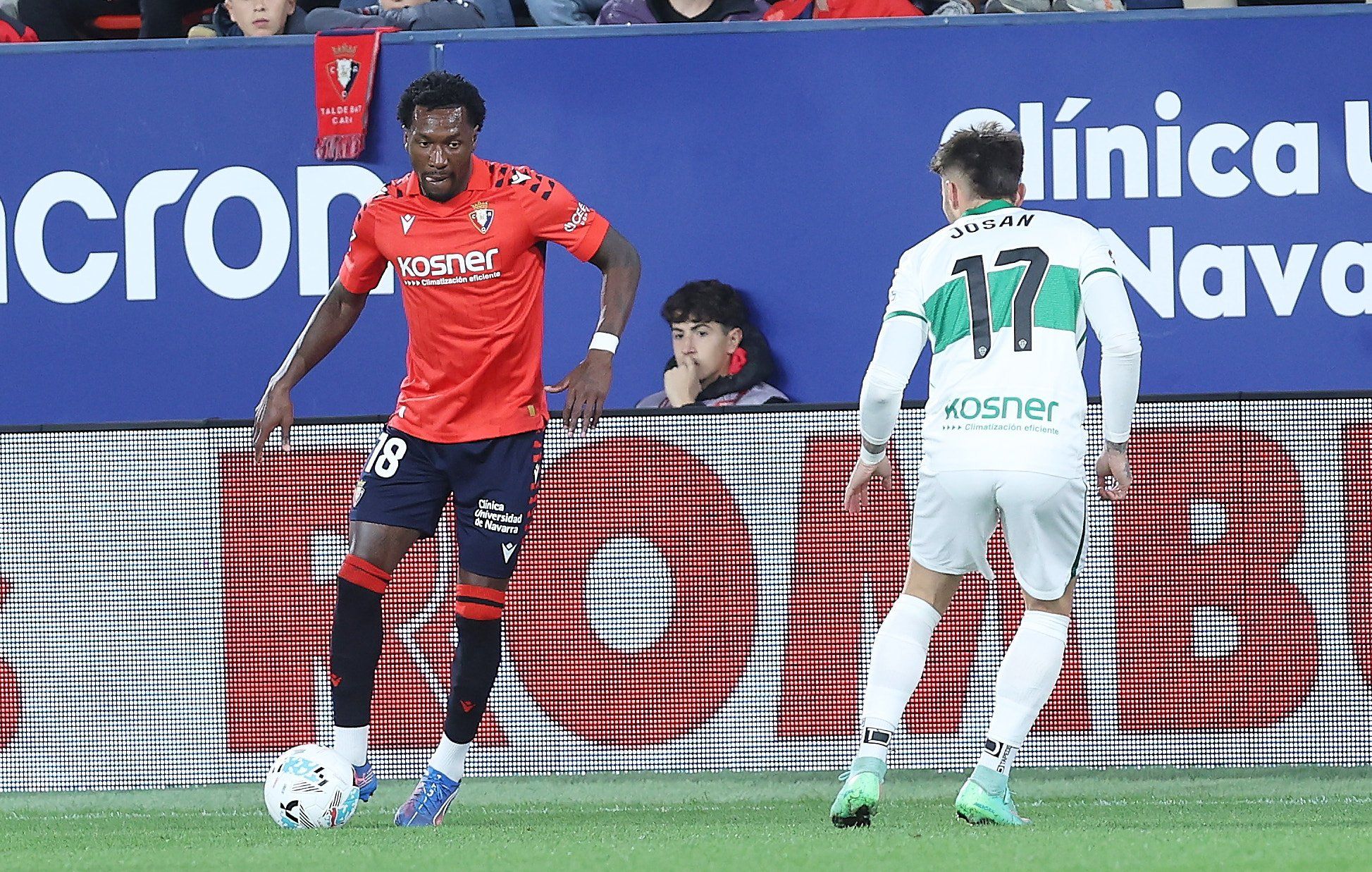 Las mejores imágenes del Osasuna-Elche