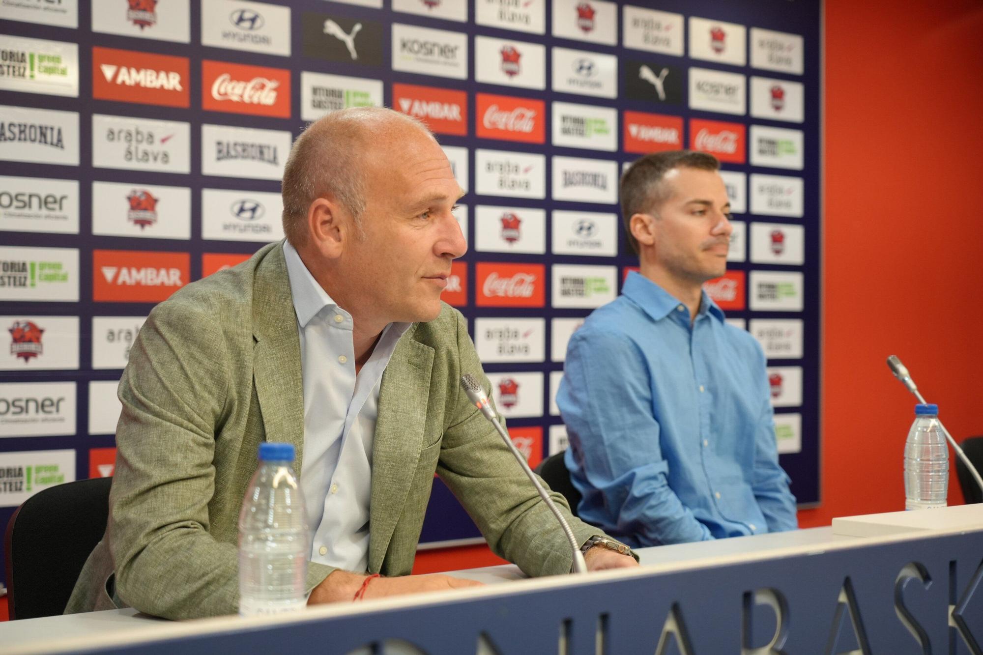 Xevi Pujol, presentado como nuevo secretario técnico de Baskonia