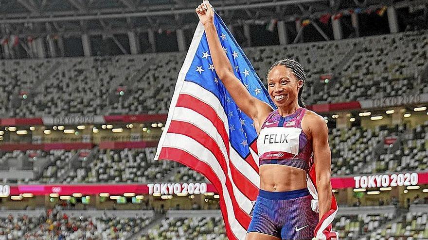 Allyson felix deja las pistas