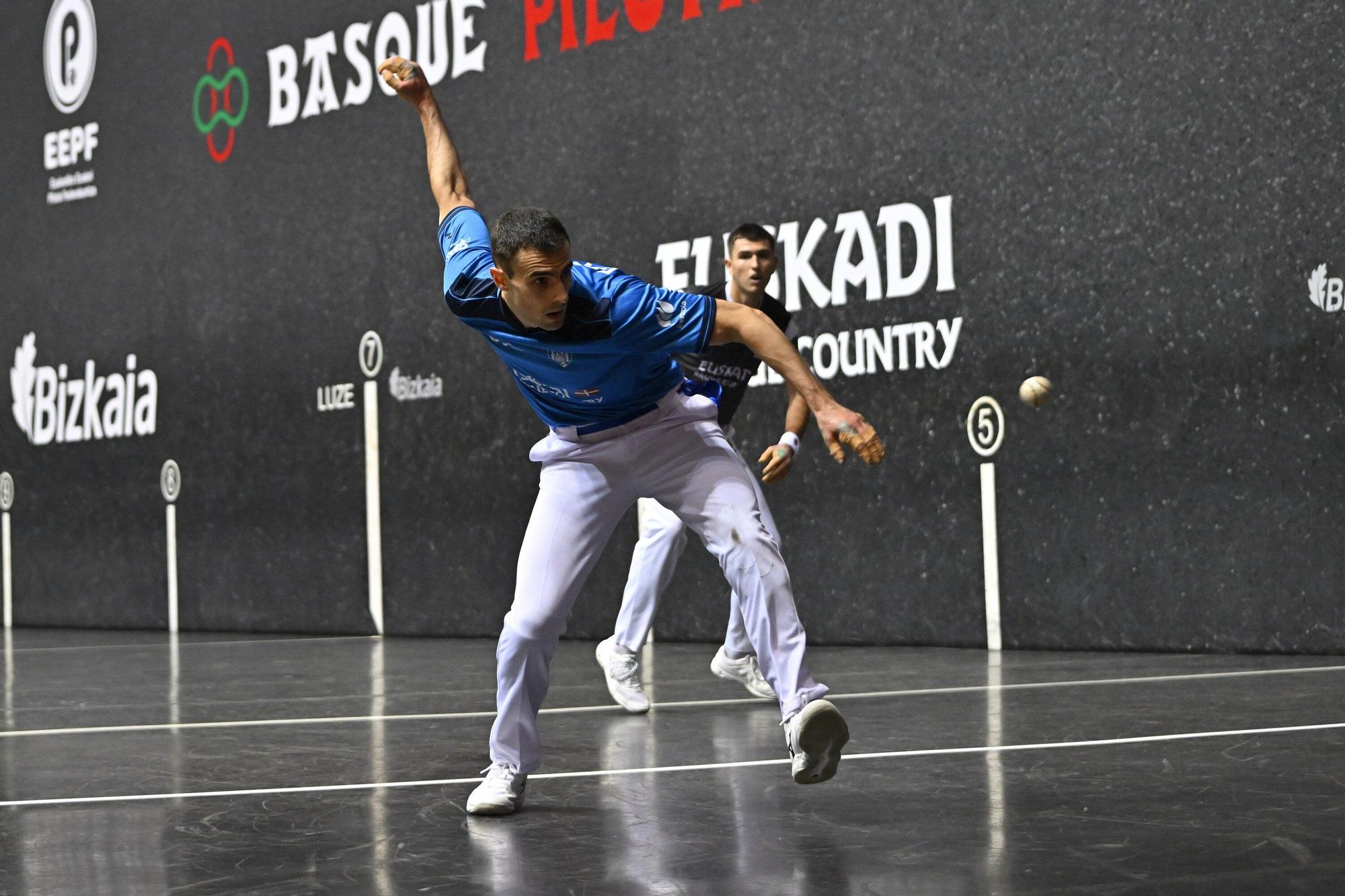 En imágenes: Lizeaga supera a Arribillaga en la final de la Liga de Naciones de mano individual