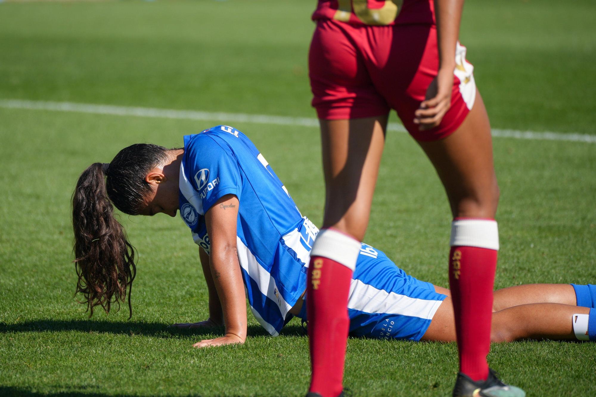 En imágenes: Las Gloriosas consiguen los tres puntos frente al Tenerife Sur B
