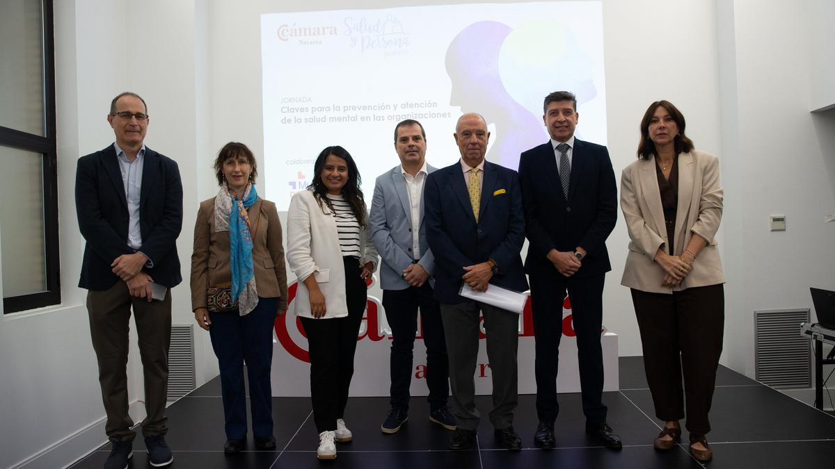 Participantes en la jornada sobre prevención y atención de la salud mental.