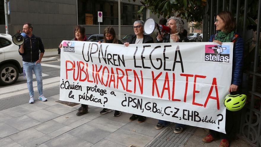 Steilas: "La propuesta de UPN es uno de los mayores ataques a la educación navarra"