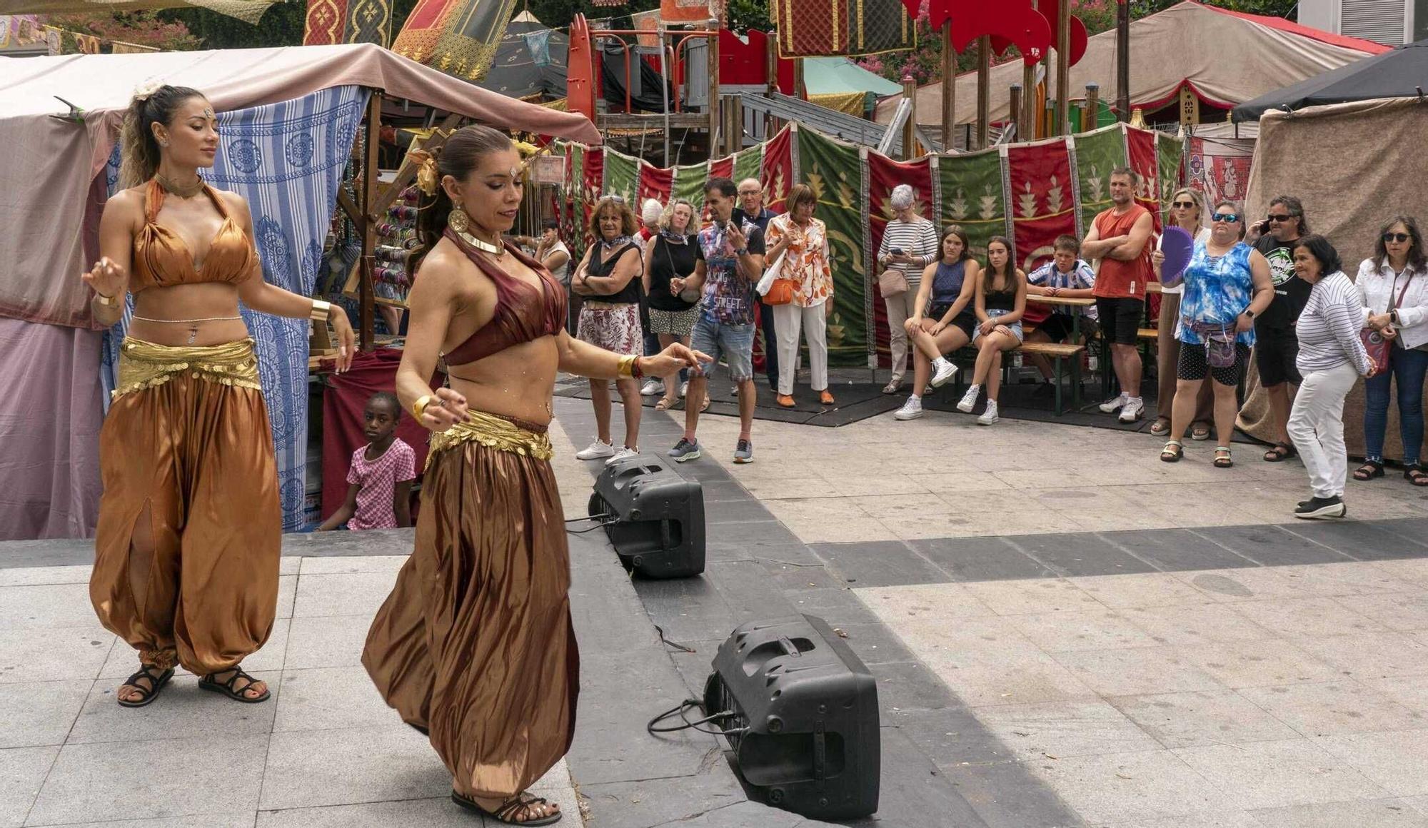 En el zoco árabe durante las fiestas de La Blanca de este 2025