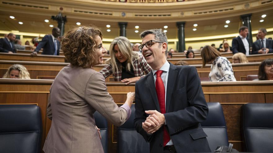 El primer debate sobre la ley de amnistía, en imágenes