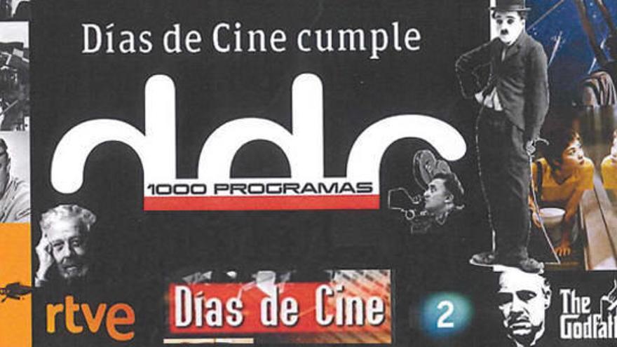 &#039;Días de cine&#039; cumple este jueves  1.000 programas en TVE