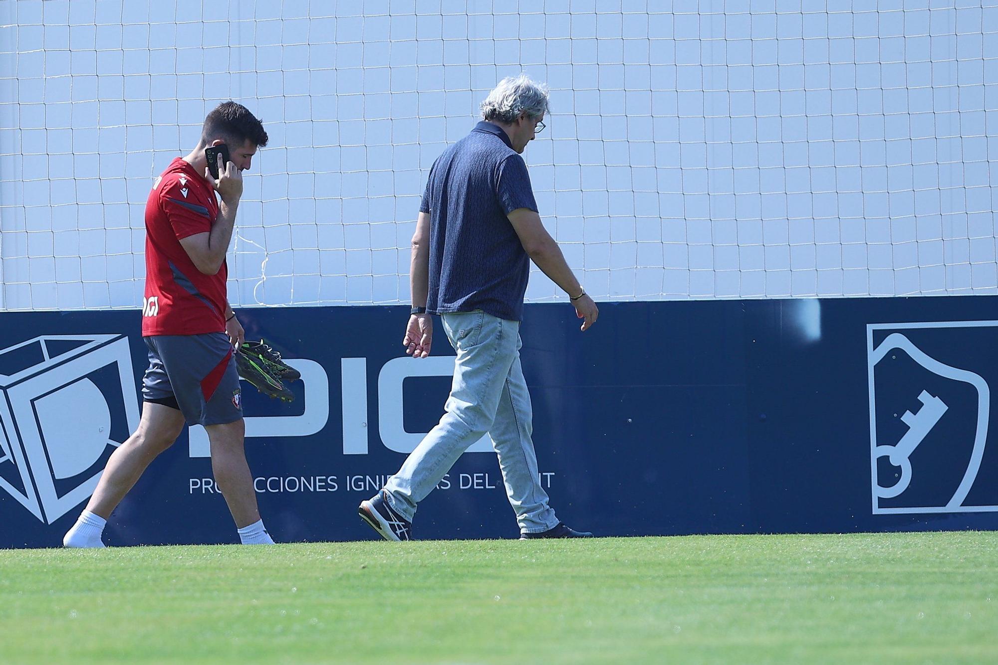Entrenamiento de Osasuna (18/07/2025)