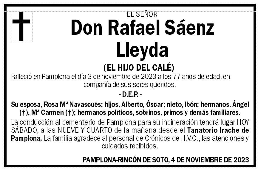 Rafael Sáenz Lleyda