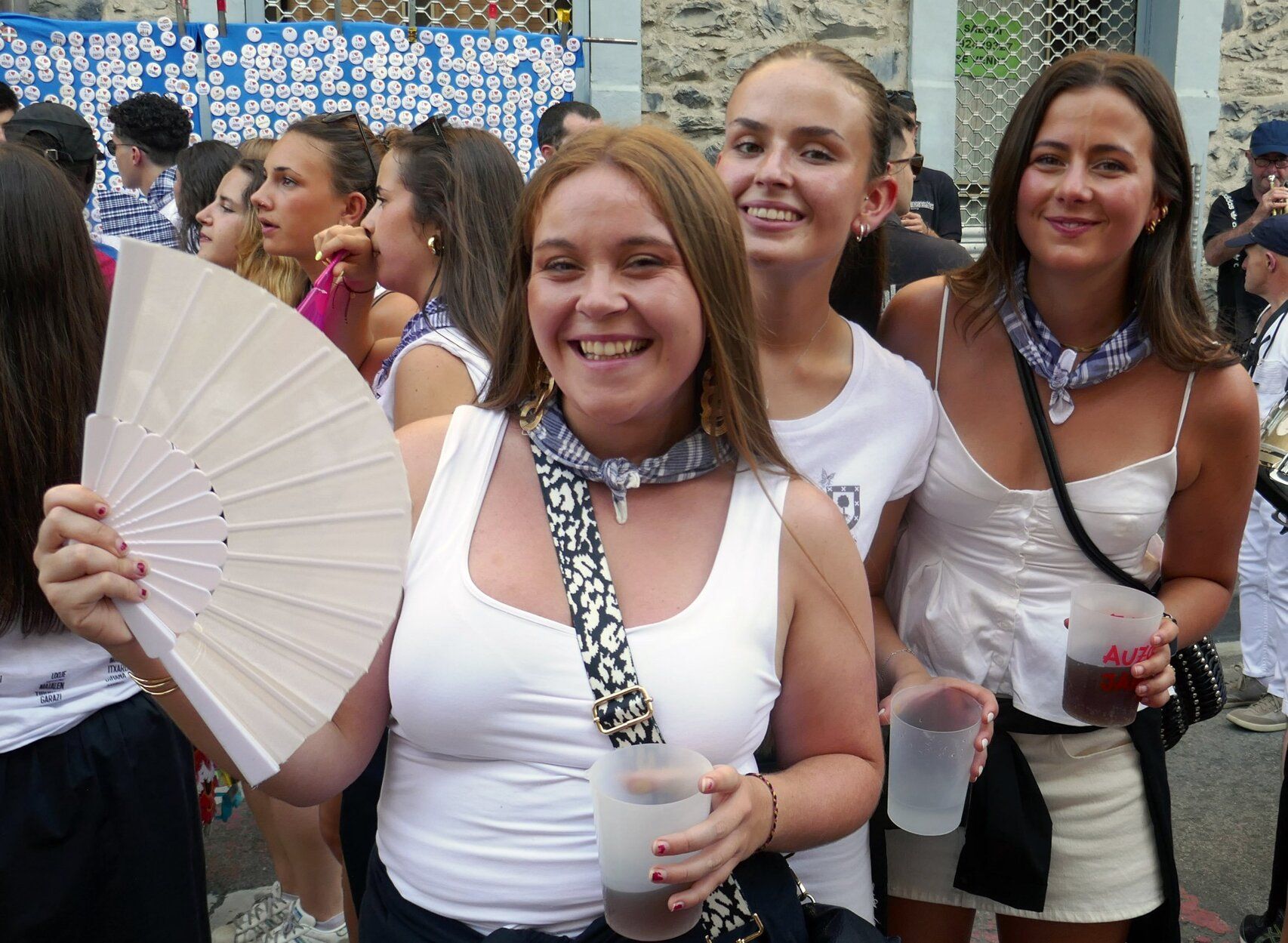 Fotos del inicio de las fiestas en Leitza