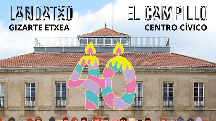 El centro cívico El Campillo de Vitoria prepara su 40º aniversario con una reunión abierta al barrio