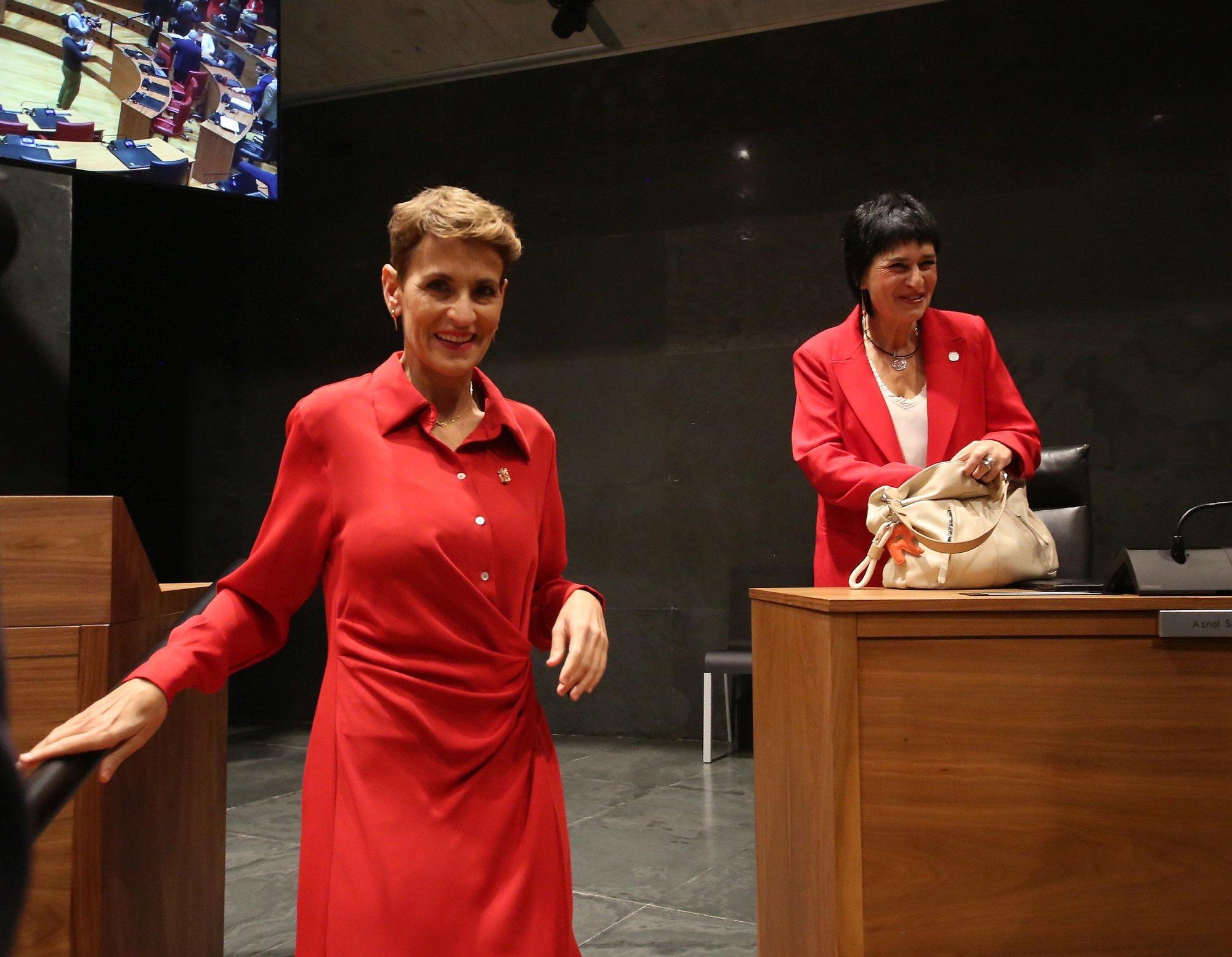 Fotos del debate del estado de la Comunidad foral de 2025