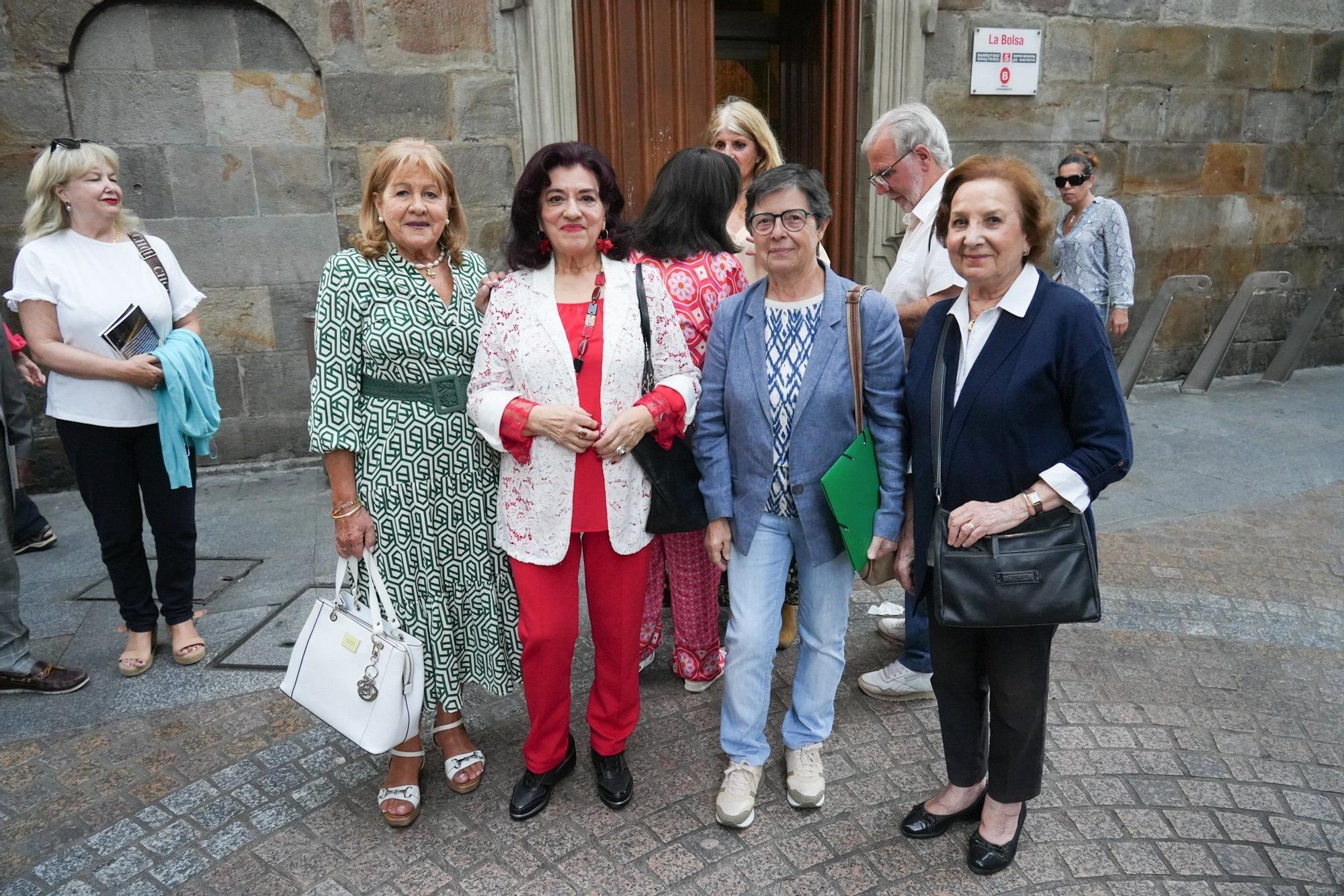 María José Rodríguez, María Ángeles Ondiviela, María José Domínguez y María José Plaza.
