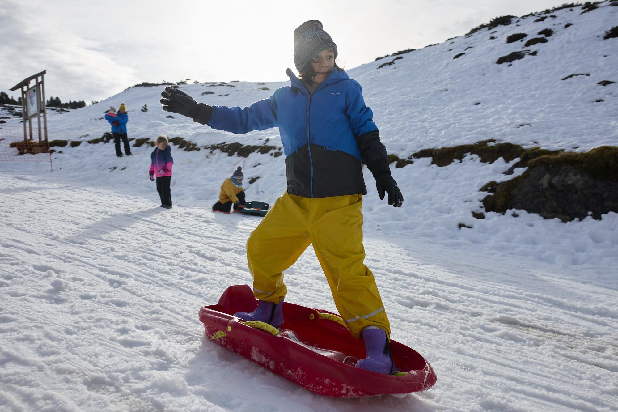 Día de nieve en Belagua