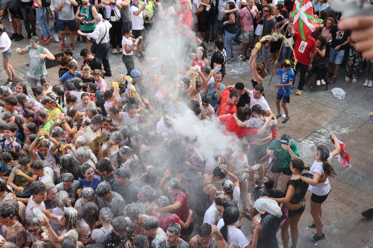 Errenteria da la bienvenida a las fiestas
