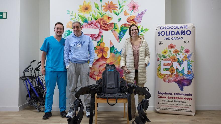 “El exoesqueleto me da seguridad para seguir haciendo cosas en casa y tener autonomía”