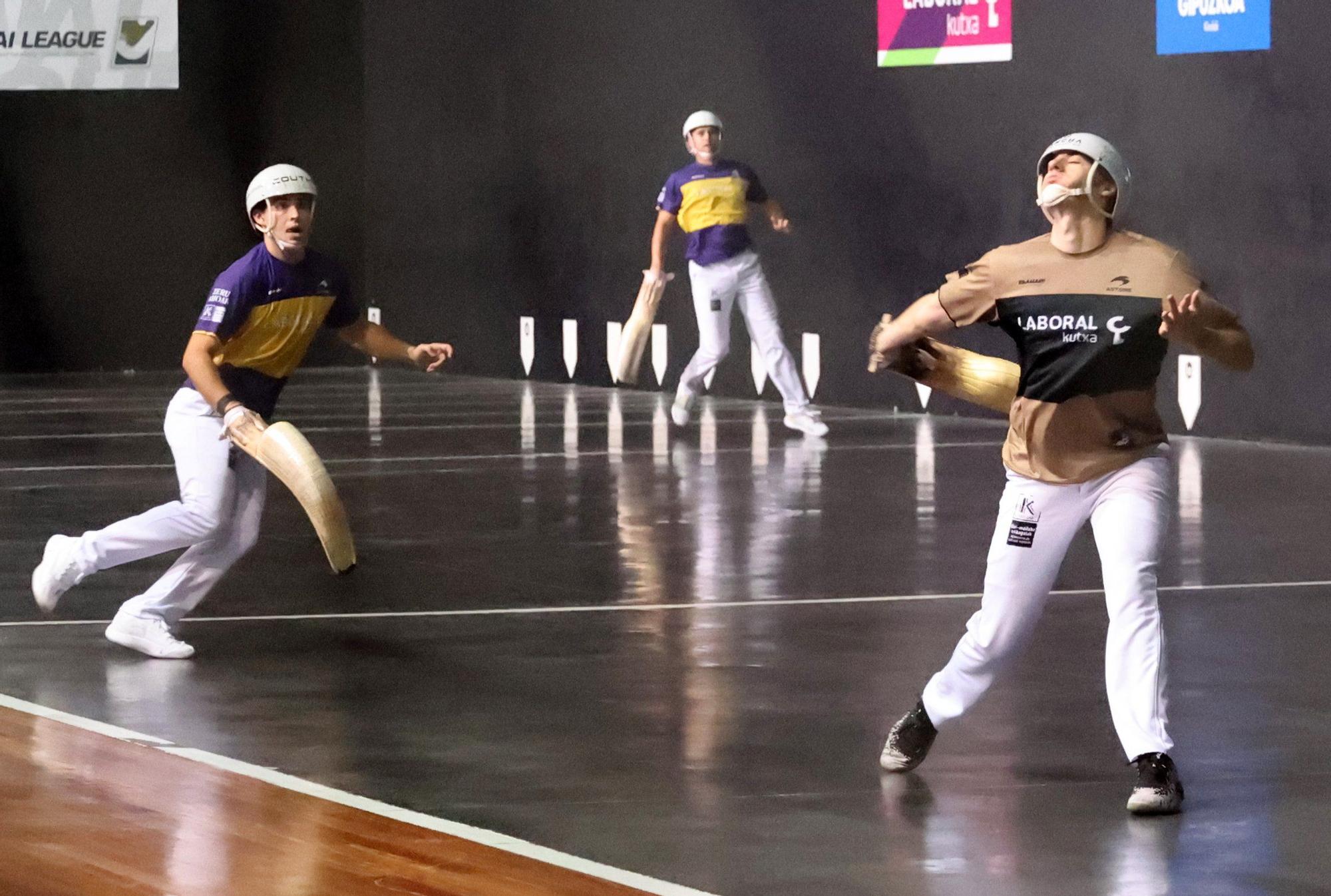 Sorozabal-Arai y Urreisti-Basque, primeros finalistas de la Final Four de la Jai Alai League