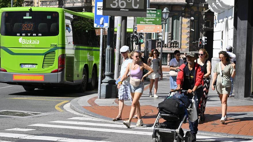 El municipio de Bizkaia que supera los 35 grados este domingo