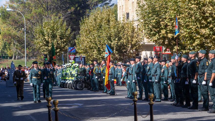 La Guardia Civil de Navarra celebra en Pamplona la festividad de la virgen del Pilar