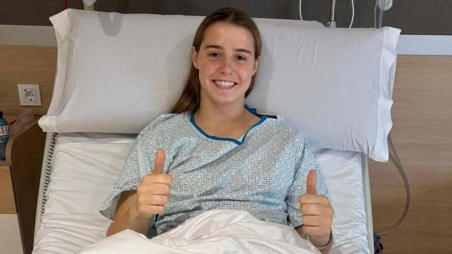 Naia, la hija de Aitor Ocio, empieza la cuenta atrás para su vuelta: todo sobre la última hora de su lesión