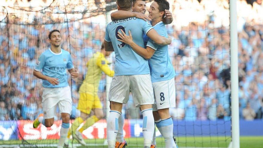 El City de Pellegrini da una lección al United (4-1)