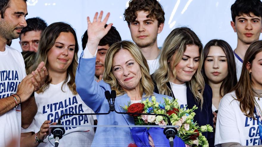 Giorgia Meloni se presenta a las europeas como un plebiscito a su gestión