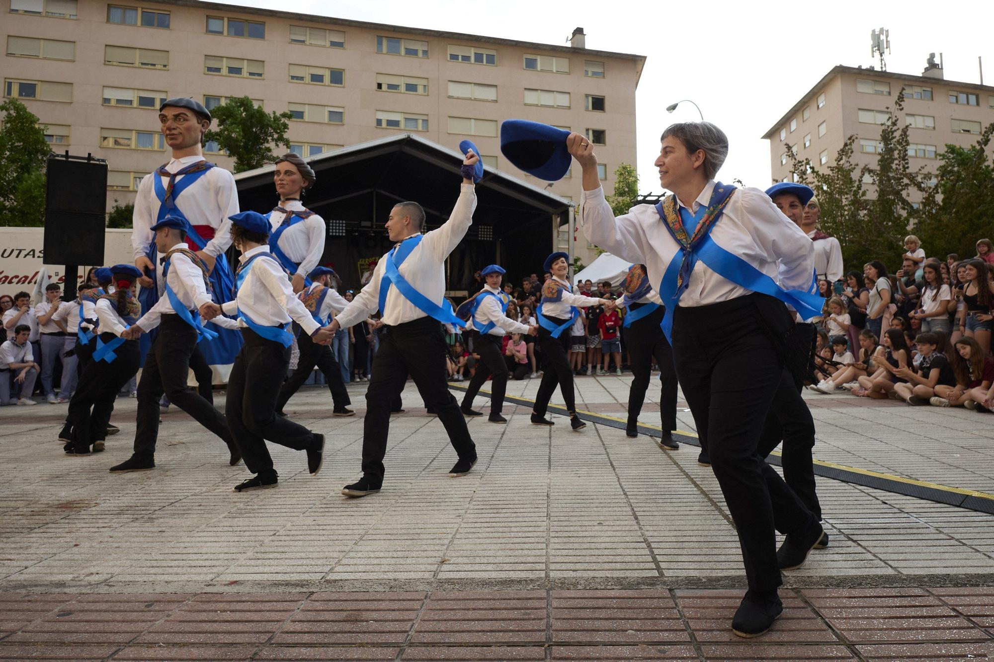 Fotos del chupinazo de la Rochapea