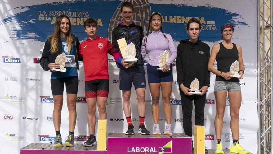 Luis Alberto Pérez e Irati Mintegui logran la victoria en los 5 kilómetros